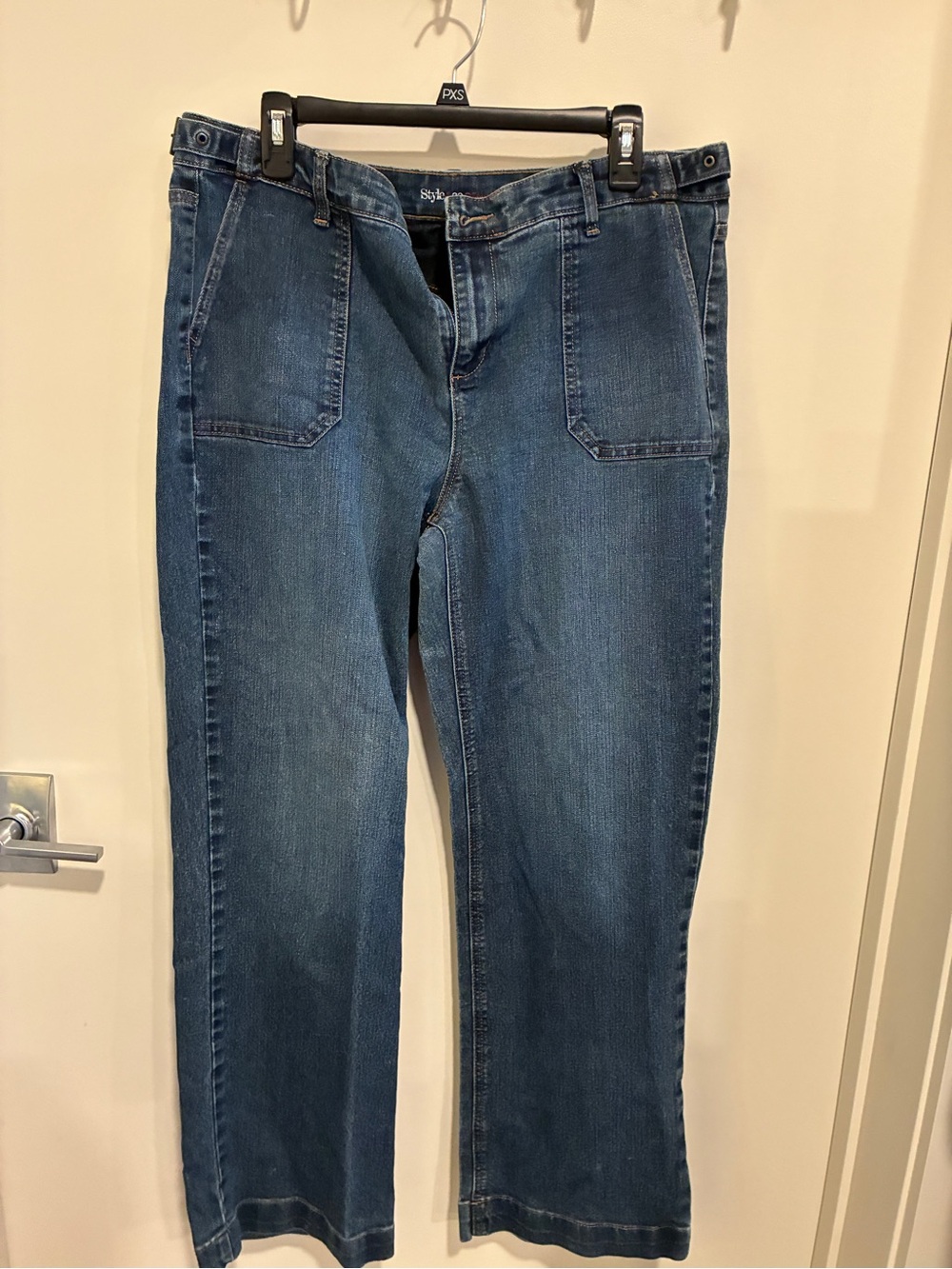 Style & Co. Dark Blue Straight Leg Jeans